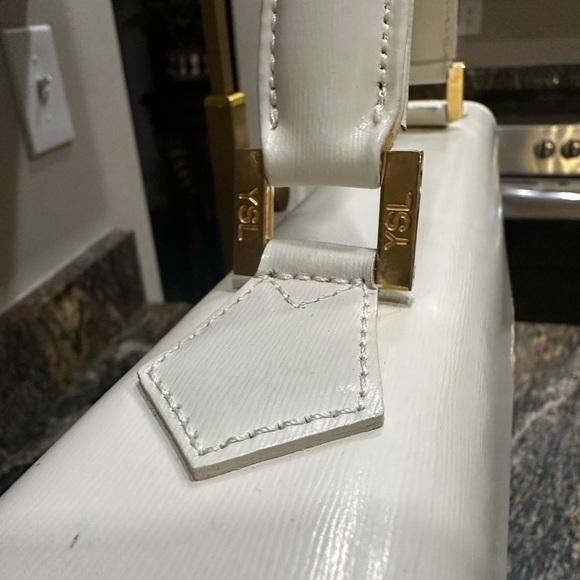 ✨💎VINTAGE💎✨Japan Exclusive YVES SAINT LAURENT Bagw/COA, Card, dusty. - Picture 4 of 16